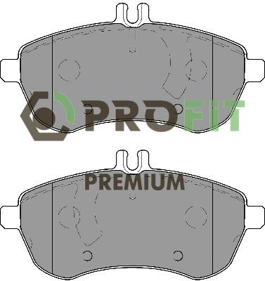Profit 5005-4199 Front disc brake pads, set 50054199: Buy near me in Poland at 2407.PL - Good price!