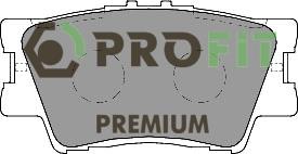 Profit 5005-2015 Rear disc brake pads, set 50052015: Buy near me in Poland at 2407.PL - Good price!