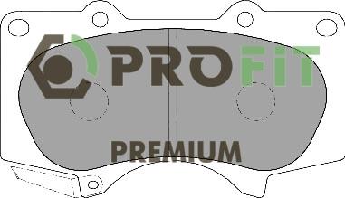 Profit 5005-1698 Front disc brake pads, set 50051698: Buy near me in Poland at 2407.PL - Good price!