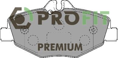 Profit 5005-1414 Тормозные колодки дисковые передние, комплект 50051414: Отличная цена - Купить в Польше на 2407.PL!