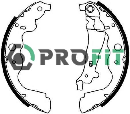 Profit 5001-4031 Brake shoe set 50014031: Buy near me in Poland at 2407.PL - Good price!