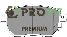 Profit 5005-1786 Front disc brake pads, set 50051786: Buy near me in Poland at 2407.PL - Good price!