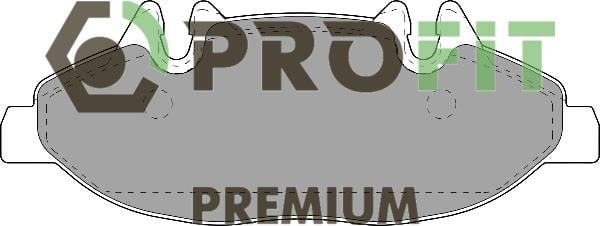 Profit 5005-1493 Тормозные колодки дисковые передние, комплект 50051493: Отличная цена - Купить в Польше на 2407.PL!