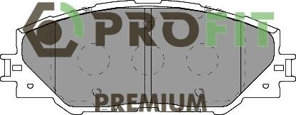 Profit 5005-4136 Front disc brake pads, set 50054136: Buy near me in Poland at 2407.PL - Good price!