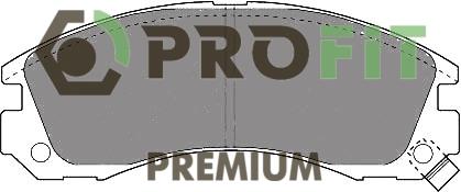 Profit 5005-0765 Тормозные колодки дисковые передние, комплект 50050765: Отличная цена - Купить в Польше на 2407.PL!
