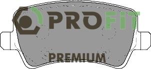Profit 5005-1918 Rear disc brake pads, set 50051918: Buy near me in Poland at 2407.PL - Good price!