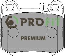 Profit 5005-1512 Rear disc brake pads, set 50051512: Buy near me in Poland at 2407.PL - Good price!