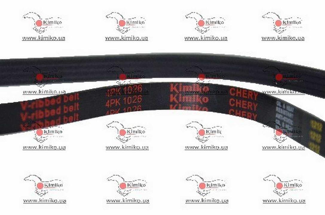 Kimiko 4PK1026-KM V-ribbed belt 4PK1026 4PK1026KM: Buy near me in Poland at 2407.PL - Good price!