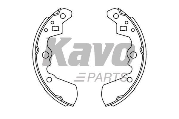 Kavo parts Колодки гальмівні барабанні, комплект – ціна