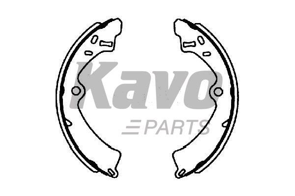 Kavo parts KBS8911 Колодки тормозные барабанные, комплект KBS8911: Отличная цена - Купить в Польше на 2407.PL!