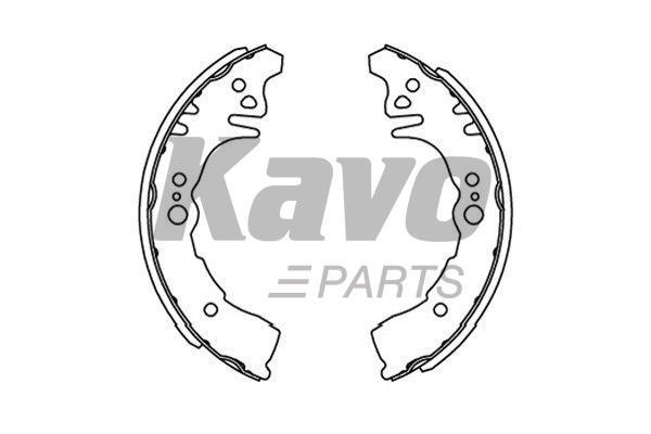 Kavo parts KBS9917 Brake shoe set KBS9917: Buy near me at 2407.PL in Poland at an Affordable price!