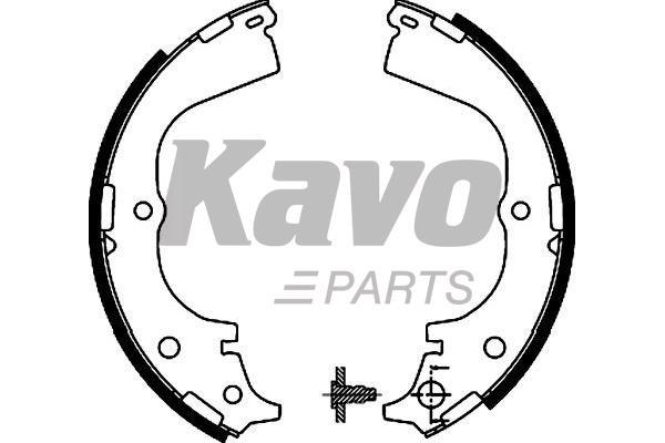 Kavo parts Bremsbackensatz – Preis [object Object] PLN