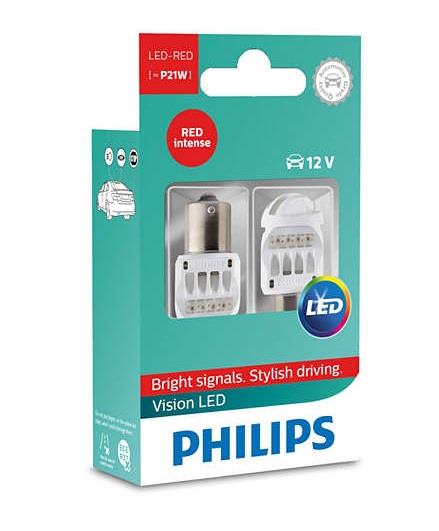 Philips 12839REDX2 LED-Lampe Philips X-treme Vision LED P21W 12V BA15s RED (2 Stk.) 12839REDX2: Kaufen Sie zu einem guten Preis in Polen bei 2407.PL!