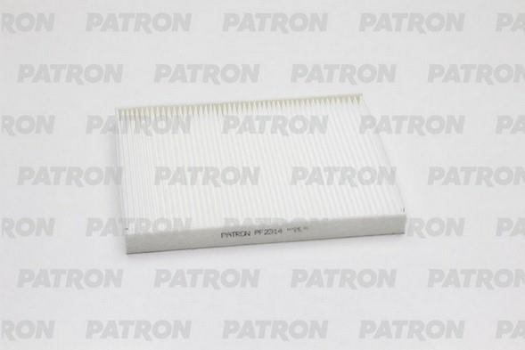 Patron PF2314 Filter, interior air PF2314: Buy near me at 2407.PL in Poland at an Affordable price!