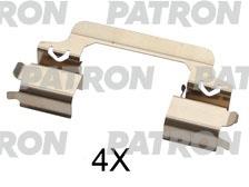 Patron PSRK1299 Mounting kit brake pads PSRK1299: Buy near me in Poland at 2407.PL - Good price!
