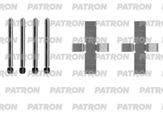 Patron PSRK1267 Комплект монтажный тормозных колодок PSRK1267: Отличная цена - Купить в Польше на 2407.PL!