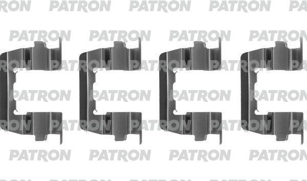 Patron PSRK1090 Mounting kit brake pads PSRK1090: Buy near me in Poland at 2407.PL - Good price!