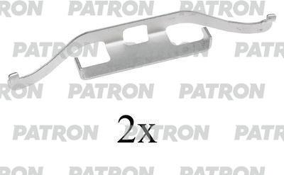 Patron PSRK1061 Mounting kit brake pads PSRK1061: Buy near me in Poland at 2407.PL - Good price!