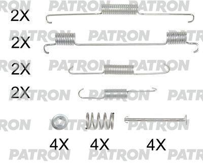 Patron PSRK0116 Zestaw montażowy klocków hamulcowych PSRK0116: Dobra cena w Polsce na 2407.PL - Kup Teraz!