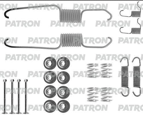 Patron PSRK0188 Комплект монтажный тормозных колодок PSRK0188: Отличная цена - Купить в Польше на 2407.PL!