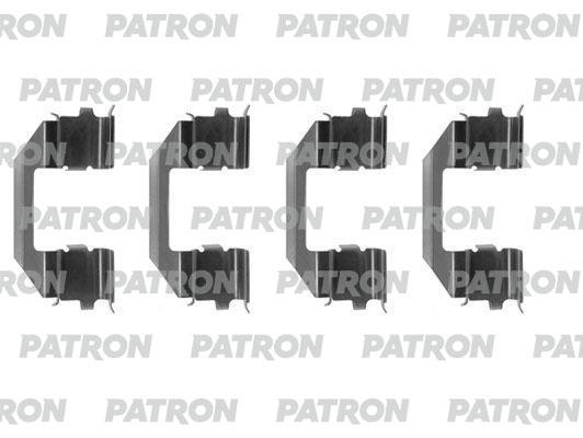 Patron PSRK1075 Mounting kit brake pads PSRK1075: Buy near me in Poland at 2407.PL - Good price!