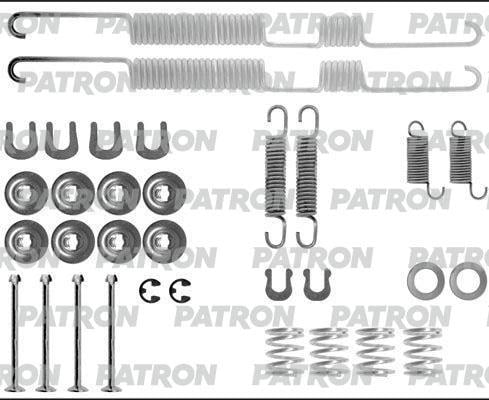 Patron PSRK0169 Mounting kit brake pads PSRK0169: Buy near me in Poland at 2407.PL - Good price!