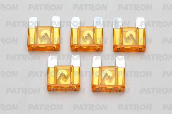 Patron PFS064 Предохранитель пласт.коробка 5шт MAXI Fuse 40A оранжевый PFS064: Отличная цена - Купить в Польше на 2407.PL!