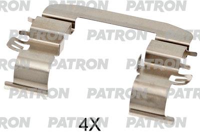 Patron PSRK1263 Mounting kit brake pads PSRK1263: Buy near me in Poland at 2407.PL - Good price!