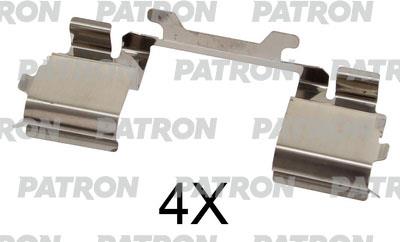 Patron PSRK1276 Mounting kit brake pads PSRK1276: Buy near me in Poland at 2407.PL - Good price!