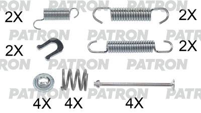 Patron PSRK0162 Комплект монтажний гальмівних колодок PSRK0162: Приваблива ціна - Купити у Польщі на 2407.PL!