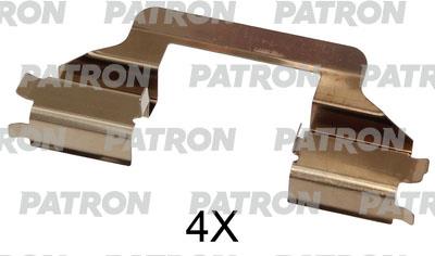 Patron PSRK1316 Mounting kit brake pads PSRK1316: Buy near me in Poland at 2407.PL - Good price!