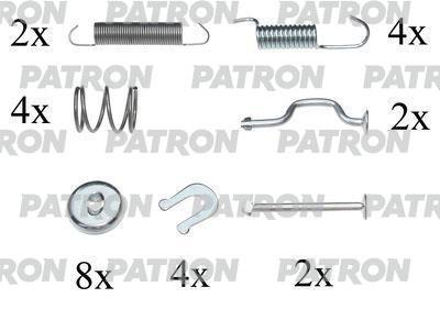 Patron PSRK0106 Mounting kit brake pads PSRK0106: Buy near me in Poland at 2407.PL - Good price!