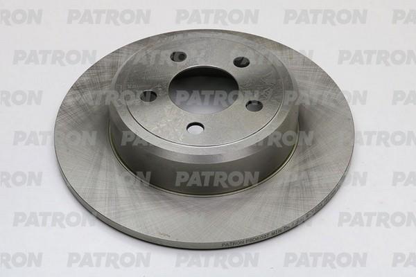 Patron PBD6027 Rear brake disc, non-ventilated PBD6027: Buy near me in Poland at 2407.PL - Good price!