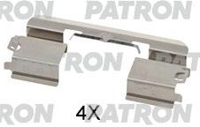 Patron PSRK1272 Mounting kit brake pads PSRK1272: Buy near me in Poland at 2407.PL - Good price!