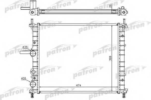 Patron PRS3055 Kühler motorkühlung PRS3055: Kaufen Sie zu einem guten Preis in Polen bei 2407.PL!