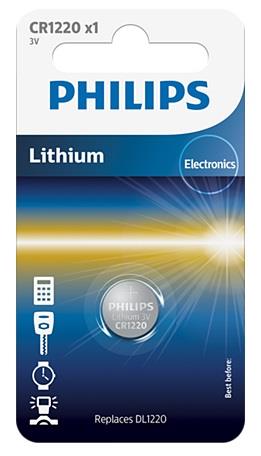 Philips CR1220/00B Battery Minicells 3V CR122000B: Buy near me in Poland at 2407.PL - Good price!