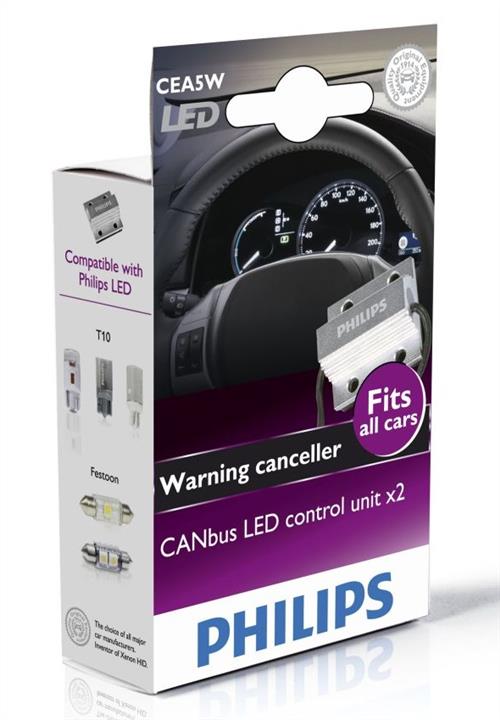 Philips 12956 2LED Обманка для LED ламп Philips LED-CANbus H7 129562LED: Отличная цена - Купить в Польше на 2407.PL!