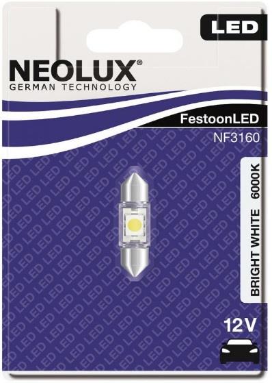Neolux NF3160 Lampa LED Festoon 31 12V SV8,5 NF3160: Atrakcyjna cena w Polsce na 2407.PL - Zamów teraz!