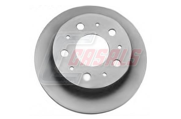 Casals 55563 Rear brake disc, non-ventilated 55563: Buy near me at 2407.PL in Poland at an Affordable price!