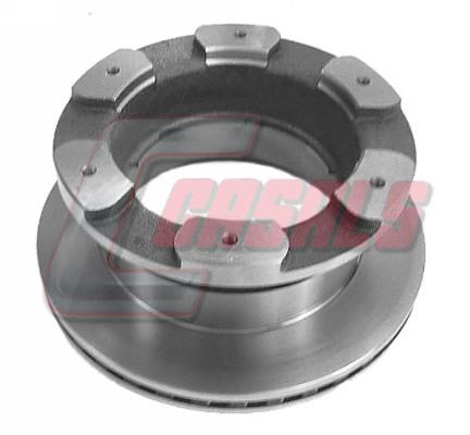 Casals 55488 Rear ventilated brake disc 55488: Buy near me in Poland at 2407.PL - Good price!