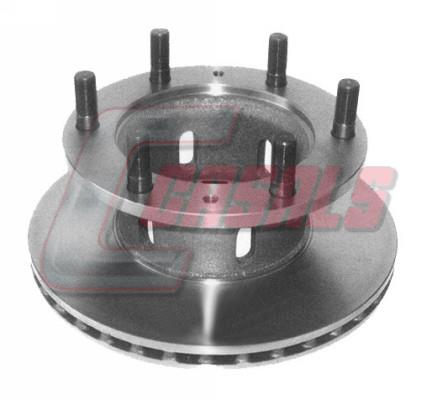 Casals 55115 Front brake disc ventilated 55115: Buy near me in Poland at 2407.PL - Good price!