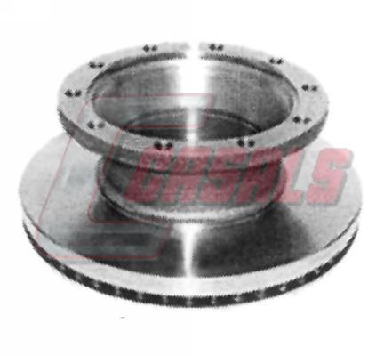 Casals 55340 Front brake disc ventilated 55340: Buy near me in Poland at 2407.PL - Good price!