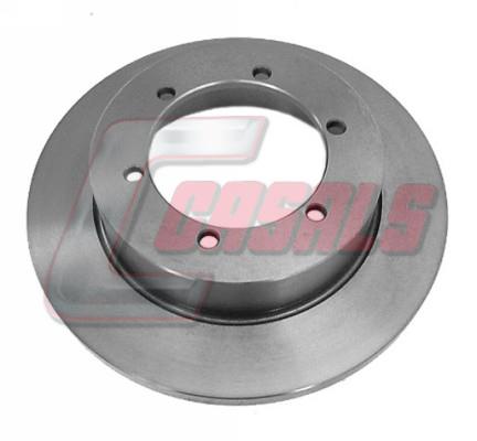 Casals 55493 Rear brake disc, non-ventilated 55493: Buy near me at 2407.PL in Poland at an Affordable price!
