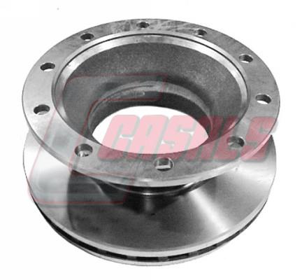 Casals 55494 Rear ventilated brake disc 55494: Buy near me in Poland at 2407.PL - Good price!