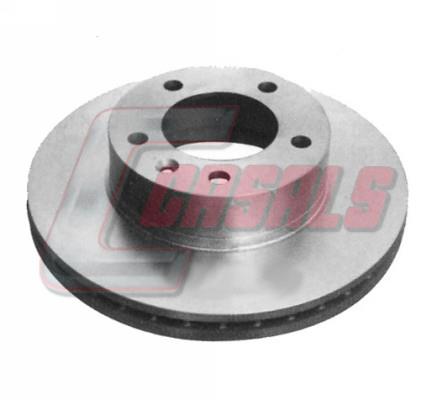 Casals 55379 Front brake disc ventilated 55379: Buy near me in Poland at 2407.PL - Good price!