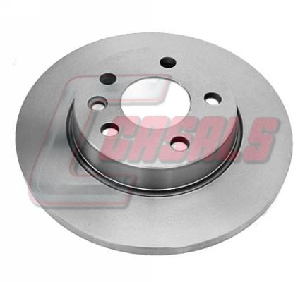 Casals 55435 Rear brake disc, non-ventilated 55435: Buy near me in Poland at 2407.PL - Good price!