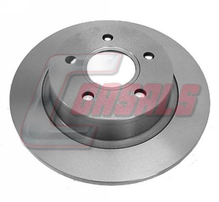 Casals 55414 Rear brake disc, non-ventilated 55414: Buy near me at 2407.PL in Poland at an Affordable price!