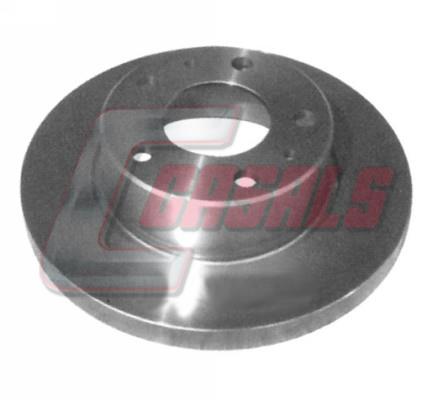 Casals 55289 Rear brake disc, non-ventilated 55289: Buy near me in Poland at 2407.PL - Good price!