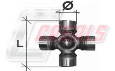 Casals CR24 Joint, propeller shaft CR24: Buy near me in Poland at 2407.PL - Good price!