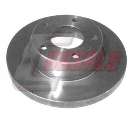 Casals 55287 Unventilated front brake disc 55287: Buy near me in Poland at 2407.PL - Good price!